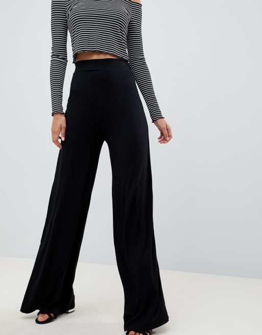 Asos tall wide outlet leg trousers