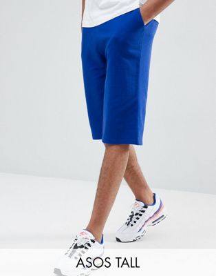 ASOS DESIGN - Tall - Jersey oversized short in helderblauw