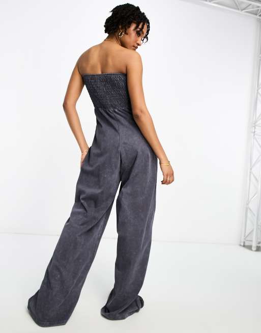 Tall best sale bandeau jumpsuit