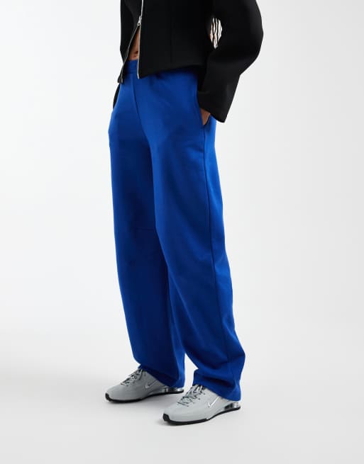 ASOS DESIGN Tall – Jogginghose in Tiefblau, mit weicher Innenseite und abgerundetem Bein, 2 von 5