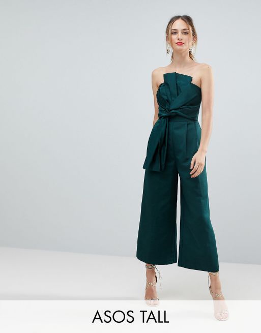 Asos strapless cheap jumpsuit