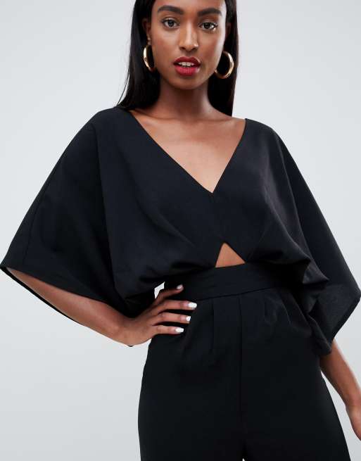 Asos kimono best sale sleeve jumpsuit