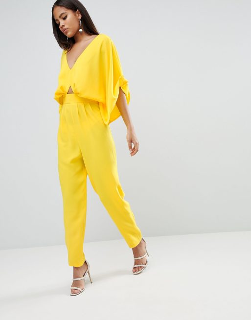 Jumpsuit with kimono online