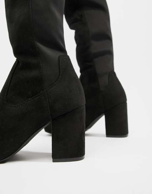 ASOS DESIGN Tall - Kadi - Cuissardes pointure large à talons, 3 de 4