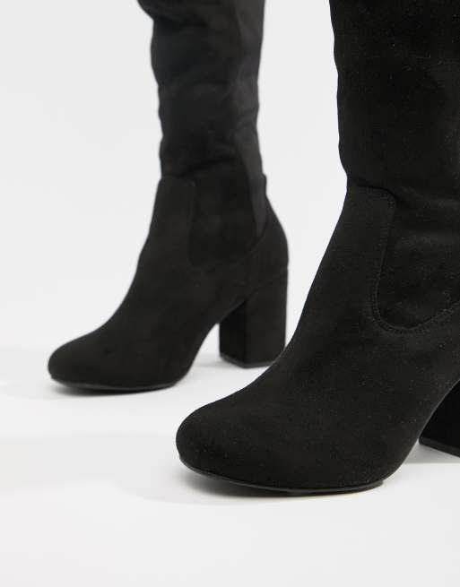 ASOS Design Tall - Kadi - Over-de-knie-laarzen met hak, 4 van 4