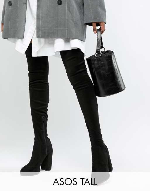 Asos tall 2025 thigh high boots