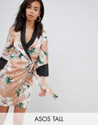 asos kimono wrap dress