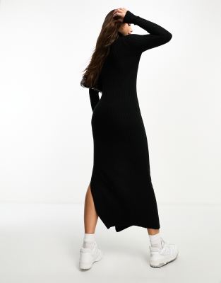 asos knitted maxi dress ASOS Design - Knit Maxi Dress - Women - Cotton/Polyester - XS