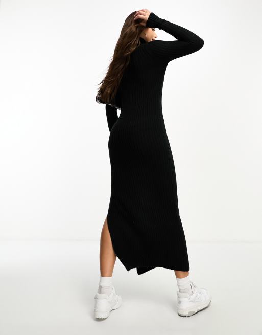 black kaftan maxi dress Black Kaftan Dress