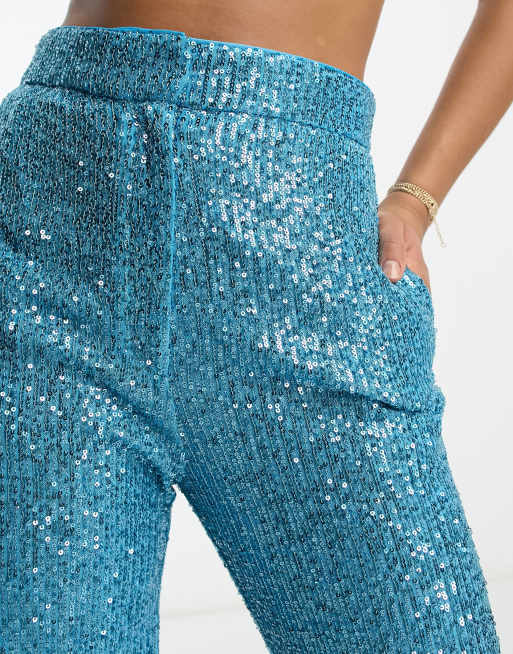 Socken Duo Blau Mit Pailletten - Attachante-Casse Couille Paar Mit Verschiedenen Aufdrucken