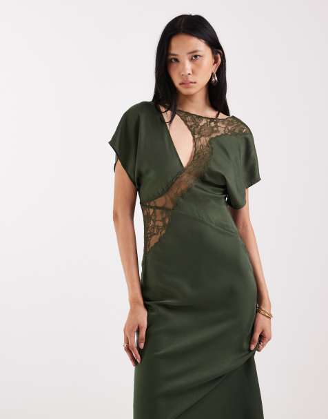 beautiful green wedding dresses Green Lace Flower Girl Dress Wedding Party Dress main image 0