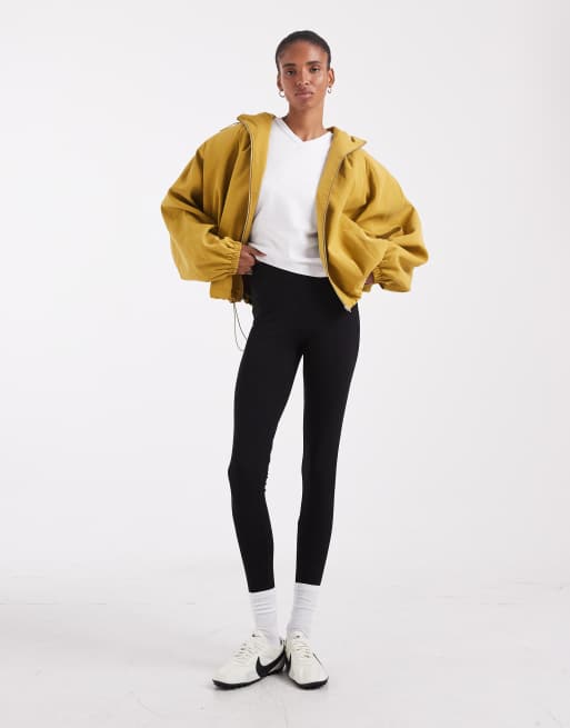 ASOS DESIGN Tall leggings basic in jersey nere, 2 di 5