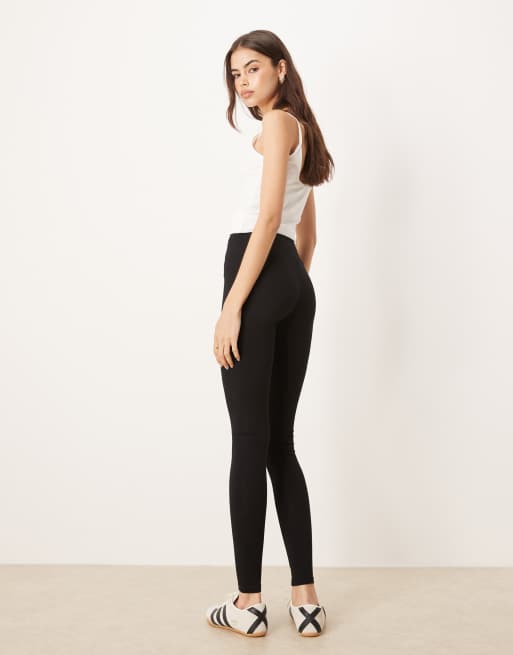 ASOS DESIGN Tall - Leggings i sort, 2 af 5
