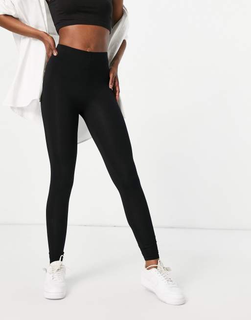 ASOS DESIGN leggings in black