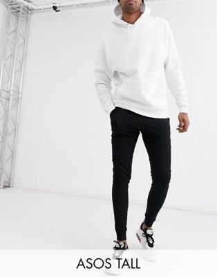 ASOS DESIGN Tall - Lichte skinny joggingbroek in zwart