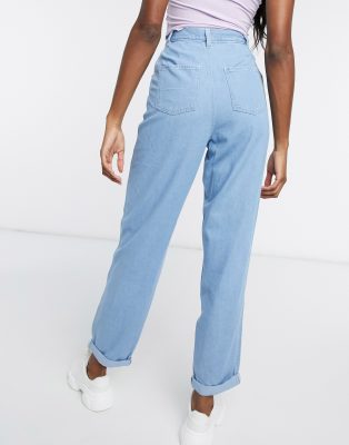 lightweight mom jeans