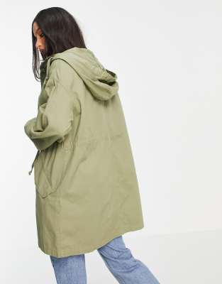 asos tall parka