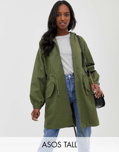 ASOS DESIGN Tall lightweight parka