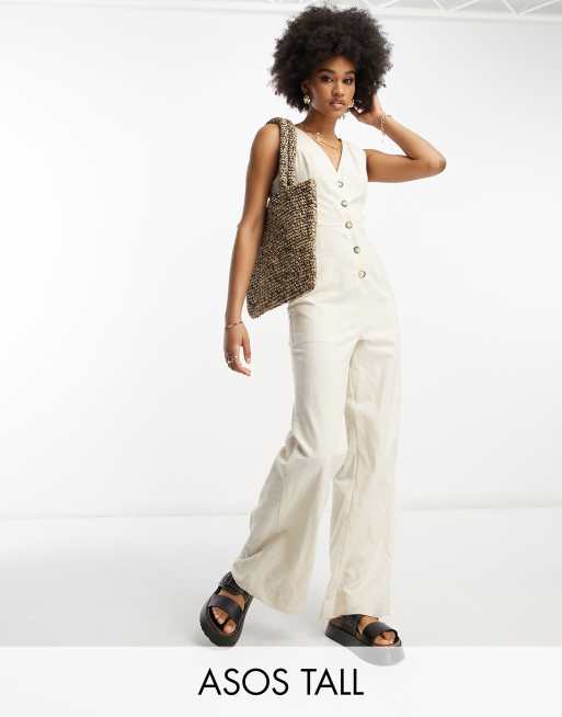 Linen all in sales one jumpsuit