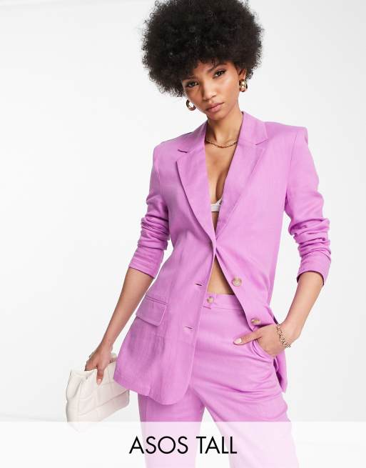 Tall pink clearance blazer