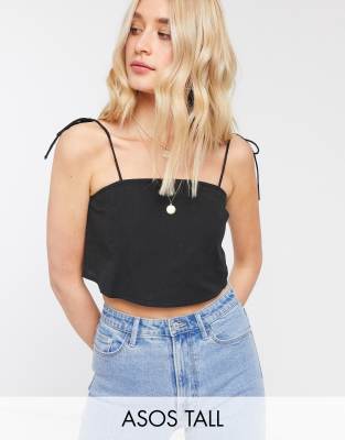 asos black cami