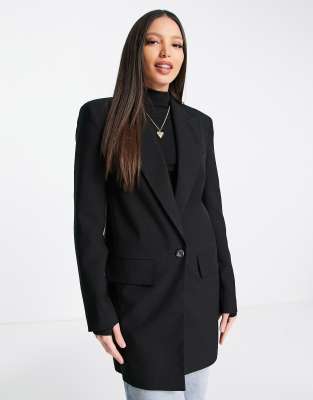 tall black blazer