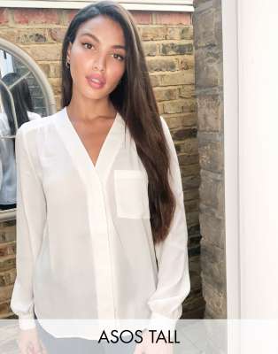 asos tall blouses