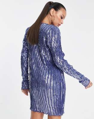 asos sequin shift dress ASOS EDITION v neck embellished mini shift dress with fringe in gold