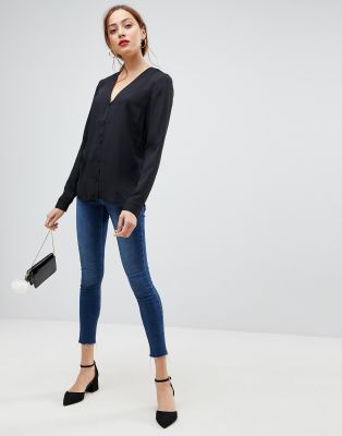 asos tall blouses