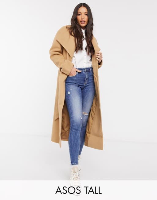 Camel 2025 skater coat