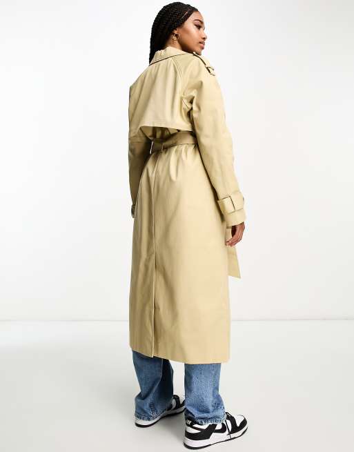 ASOS Edition Belted Slouchy Trench Coat