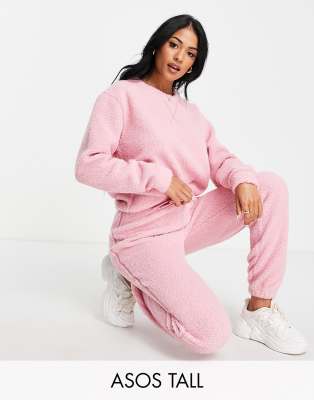 blush pink jogger set