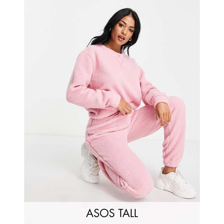 Pink jogging suits outlet on sale