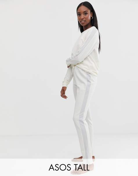 ASOS DESIGN Tall lounge minimal sweat & jogger set