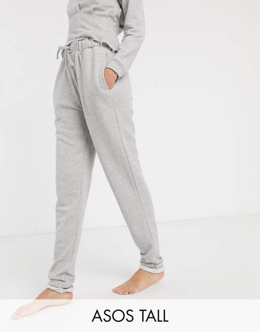 ASOS DESIGN Tall lounge mix & match loopback raw edge jogger | ASOS