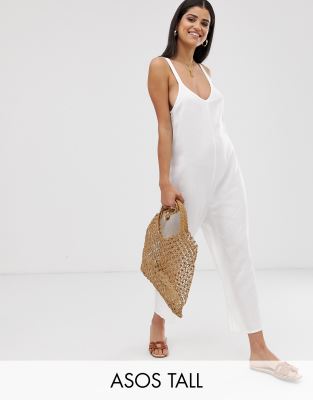 tall linen jumpsuit