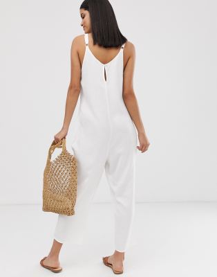 tall linen jumpsuit