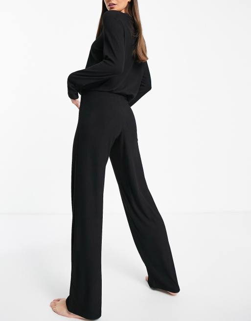 Wide leg 2025 lounge pants tall