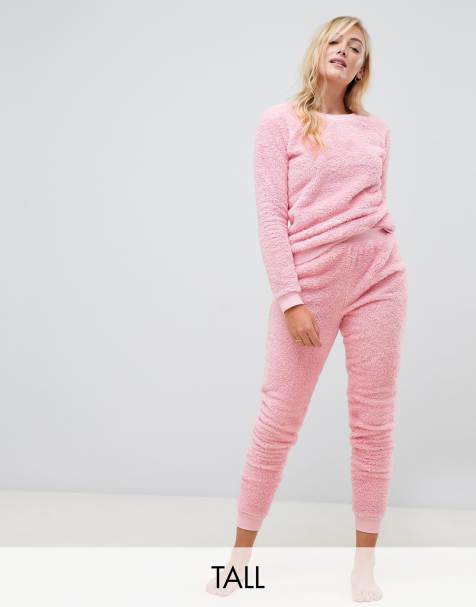 ASOS DESIGN Tall Lounge super soft sweat and jogger twosie