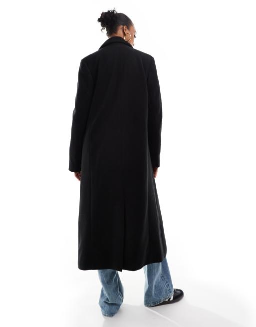 Manteau noir asos sale