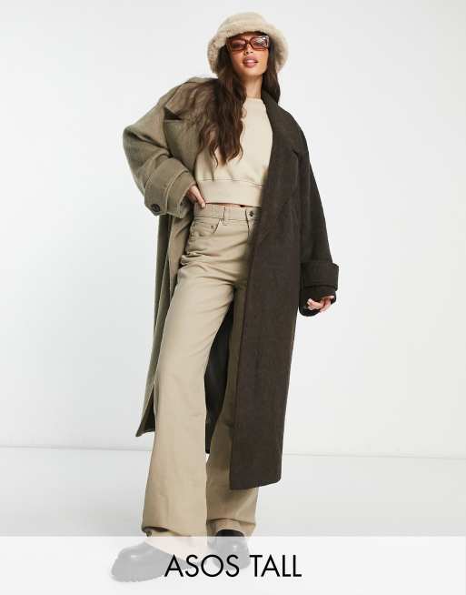 asos manteau oversize femme