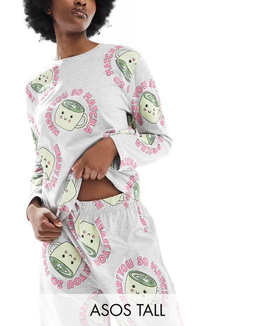 Tall deals womens pyjamas