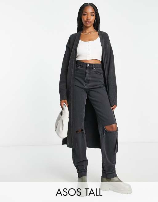 Asos maxi cardigan best sale