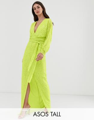 asos tall maxi dress