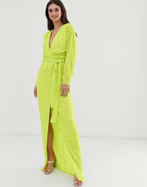 Asos scattered sequin dress best sale