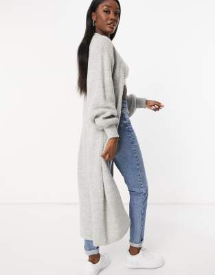 tall maxi cardigan