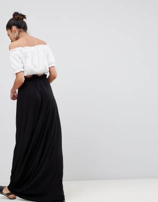 asos tall maxi skirt