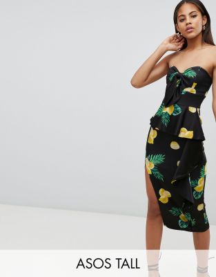 lemon dress asos