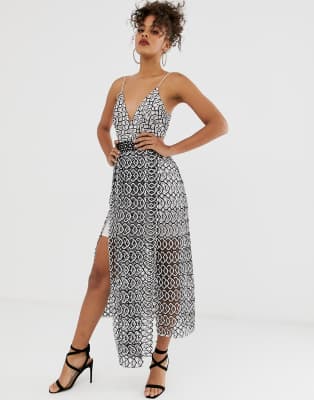 asos layered dress