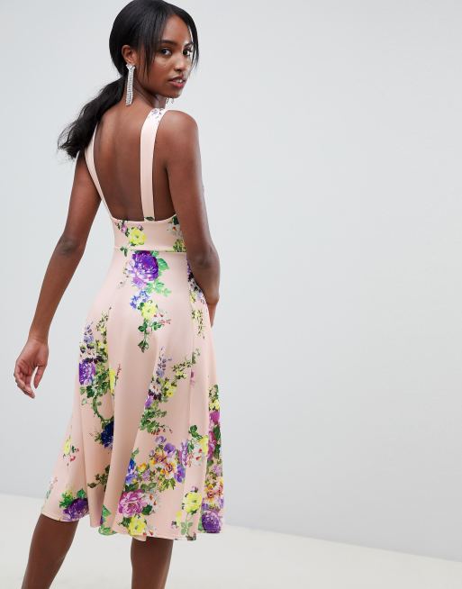 Asos floral 2024 prom dress